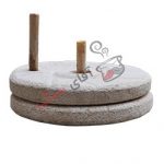 آسیاب دستی سنگی خانگی سنگ خارا مخصوص آسیاب قطر 40 سانت