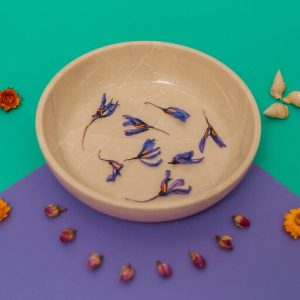 ظرف میوه خوری سنگی ،سایز متوسط ، سنگ طبیعی کرم پرشین | هدیه تولد | جهیزیه عروس | کادویی | ظروف سنگی آقای سنگی | ظروف آنتیک و کلکسیونی