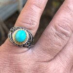 قیمت و خرید انگشتر فیروزه عجمی معدنی نیشابور - Image 6