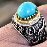 قیمت و خرید انگشتر فیروزه عجمی معدنی نیشابور - Image 5
