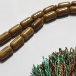 قیمت و خرید تسبیح کهربا اصلی 33 دانه رایحه زعفران کد TKZ021 - Image 4