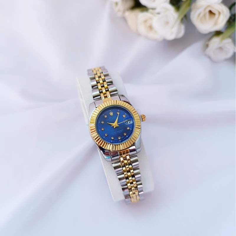 47dwYzEzAwjmwSF9k34NjDDAs8vXJVYupEhImB9yW46HqsppCu.jpg_800X800X70 قیمت و خرید ساعت زنانه رولکس صفحه آبی - Image 4