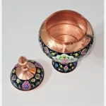 قیمت و خرید شکلات خوری پایه دار مس و پرداز ارتفاع 27 - Image 2
