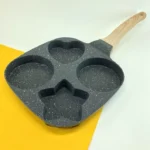 قیمت و خرید تابه پنکیک طرح قلب و ستاره 4 خانه وارداتی - Image 9