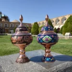قیمت و خرید شکلات خوری پایه دار مس و پرداز ارتفاع 30 - Image 4
