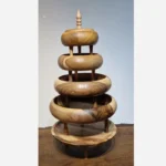 قیمت و خرید ست پذیرایی چوب گردو 5 تکه