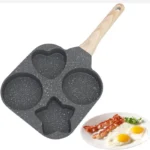 قیمت و خرید تابه پنکیک طرح قلب و ستاره 4 خانه وارداتی - Image 2