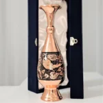 قیمت و خرید گلدان مسی مدل الماس تراش ارتفاع 30سانتی به همراه جعبه فانتزی - Image 6