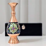 قیمت و خرید گلدان مسی و پرداز ارتفاع 25سانت به همراه جعبه فانتزی مناسب هدیه - Image 6