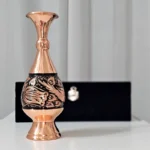 قیمت و خرید گلدان مسی مدل الماس تراش ارتفاع 25سانت به همراه جعبه فانتزی - Image 4