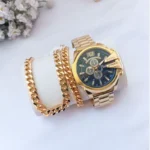 قیمت و خرید ساعت مردانه دیزل دستبند گردنبند - Image 2