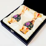 قیمت و خرید گلدان مسی و پرداز 16سانتی مجموعه دو عددی به همراه جعبه فانتزی - Image 5