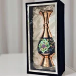 قیمت و خرید گلدان مسی و پرداز ارتفاع 25سانت به همراه جعبه فانتزی مناسب هدیه - Image 4