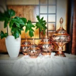 قیمت و خرید شکلات خوری مسی مدل الماس تراش ارتفاع 50 - Image 7