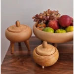 قیمت و خرید ست پذیرایی چوبی طرح سفینه ای - Image 4