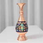 قیمت و خرید گلدان مسی و پرداز به ارتفاع 25سانت به همراه جعبه - Image 2