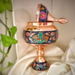 قیمت و خرید شکلات خوری مس و پرداز طلایی ارتفاع 28 - Image 7