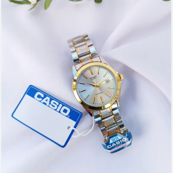قیمت و خرید ساعت مردانه کاسیو صفحه سفید - Image 1