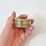 قیمت و خرید جعبه جواهرات قلمزنی برنجی سایز 2 - Image 7
