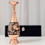 قیمت و خرید گلدان مسی مدل الماس تراش ارتفاع 30سانتی به همراه جعبه فانتزی - Image 8