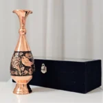 قیمت و خرید گلدان مسی مدل الماس تراش ارتفاع 30سانتی به همراه جعبه فانتزی - Image 2