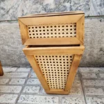 قیمت و خرید سطل و جا دستمال چوبی