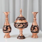 قیمت و خرید ست گلدان 20 و شکلات خوری 23 طرح الماس تراش به همراه جعبه فانتزی - Image 2
