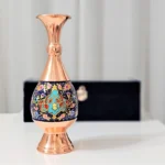 قیمت و خرید گلدان مسی و پرداز به ارتفاع 25سانت به همراه جعبه - Image 5