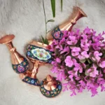 قیمت و خرید ست گلدان 16 و شکلات خوری پایه دار 23 مس و پرداز - Image 3