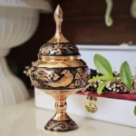 قیمت و خرید شکلات خوری مسی مدل الماس تراش ارتفاع 31 به همراه جعبه فانتزی - Image 8