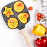 قیمت و خرید تابه پنکیک طرح قلب و ستاره 4 خانه وارداتی