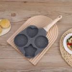 قیمت و خرید تابه پنکیک طرح قلب و ستاره 4 خانه وارداتی - Image 11