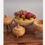 قیمت و خرید ست پذیرایی چوبی طرح سفینه ای - Image 3