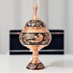 قیمت و خرید شکلات خوری مسی مدل الماس تراش ارتفاع 31 به همراه جعبه فانتزی - Image 10