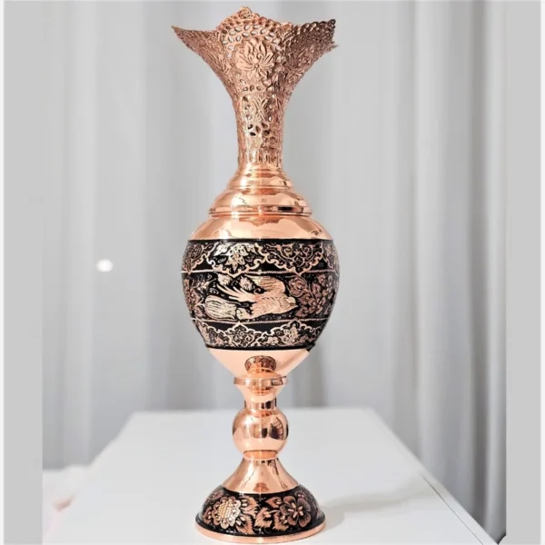 قیمت و خرید سنبل دان الماس تراش و قلمزنی ارتفاع 48 مجموعه دوعددی - Image 6