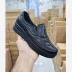 قیمت و خرید کفش زنانه طبی دست دوز مدل یلدا رنگ مشکی(همراه با کفی طبی و خارپاشنه) - Image 6