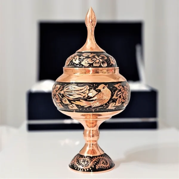 قیمت و خرید شکلات خوری 28 مسی طرح الماس تراش به همراه جعبه فانتزی - Image 1