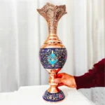 قیمت و خرید سنبل دان مس و پرداز و قلمزنی ارتفاع 48 مجموعه دوعددی - Image 2