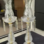 قیمت و خرید ست دو عددی جاشمعی باکارات برنجی