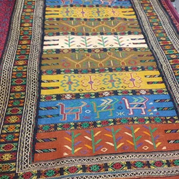 قیمت و خرید گلیم دستباف در ابعاد قالیچه - Image 5