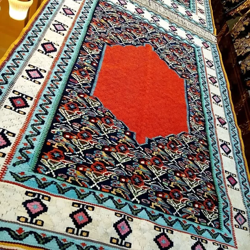 vAWNbam8CqsEvPZEVK9q5YmhjDTP6A5JoRQSAMviRg9PtvN9oi.jpg_800X800X70 قیمت و خرید گلیم دستباف بیجار ، بافته شده با ابریشم مصنوعی - Image 3