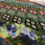 قیمت و خرید گلیم دستباف دو رو قشقایی شسته شده و سرویس شده با پشم و بافت مرغوب ایل قشقایی شیراز - Image 6